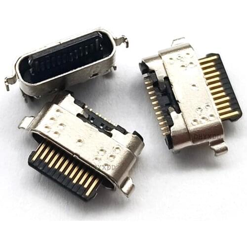5pcs Type-c USB Plug Charge Charging Socket Connector Jack Powe Dock For Samsung Galaxy A11 A115F / A02S A025F / A01 Core A013F