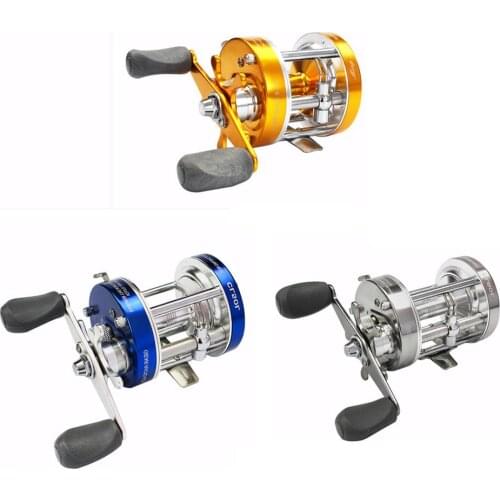Fishing Reel Double Brake Baitcaster Fishing Reel Right / Left Hand Lure Fishing Reel
