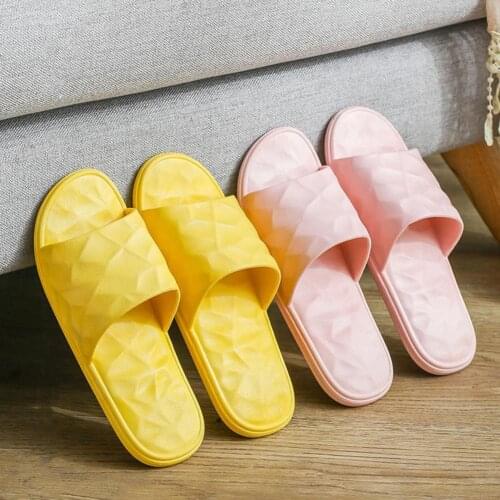 Summer Flat Slides Sandals Women Casual Slippers Sandal Anti Skid Bathroom Flat Slippers Indoor Home Slippers Female Bath Shoes