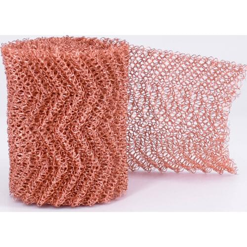 1-10 Meter 4 Wires Pure Copper Mesh Woven Filter Sanitary Food Grade For Distillation Moonshine Home Brew Beer 100mm Width
