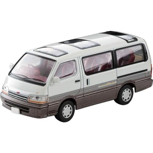 Takara Tomy Tomica Toys for Boys Simulation Car Model 1:64 TLV Car Toyota Hiace Commercial Car LV-N208a B Desktop Decorations