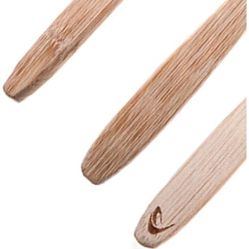 4Pcs/Set Bamboo Toothbrush with Charcoal Bristles Natural Dental Care for Home Family Travel NN