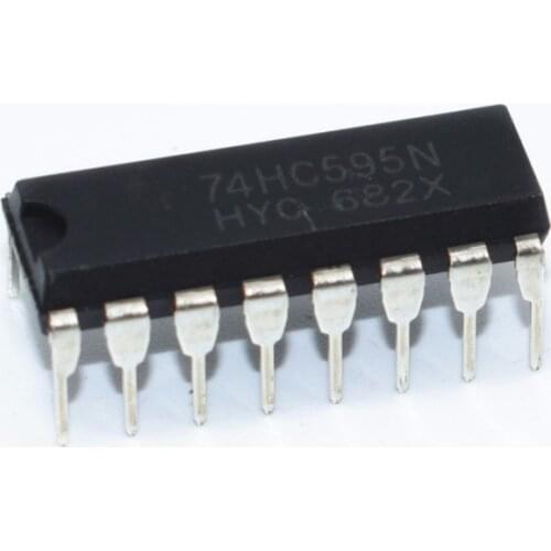 100PCS SN74HC595N DIP16 SN74HC595 DIP 74HC595N 74HC595 new IC