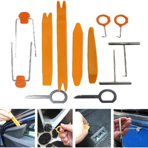 12pcs/set Plastic Pry Tool Trim Removal Tool Car Accessaries for Suzuki SX4 SWIFT Alto Liane Grand Vitara Jimny S-Cross