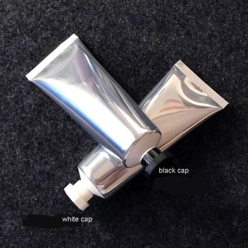 300pcs 80g 80ml Empty Soft Refillable Plastic Lotion Tubes Squeeze Cosmetic Packaging, Cream Tube Screw Lids Bottle Container