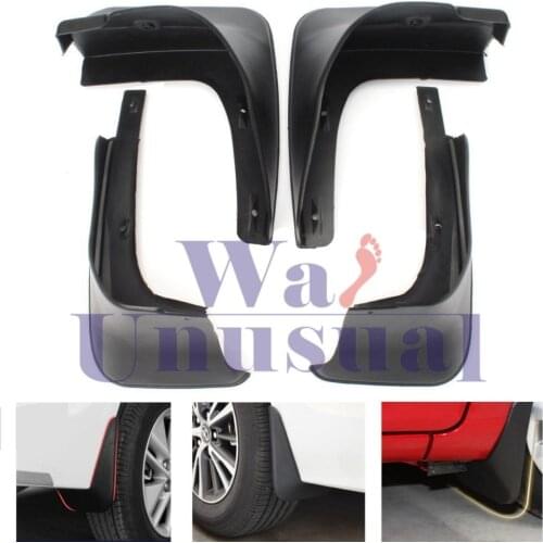 WANUSUAL 4pcs For Toyota Corolla 2008 2009 2010 2011 2102 2013 Mud Flaps Splash Guard Fender Mudguard