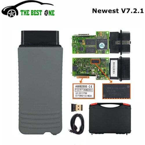 Best Blue Lamp 5054A V5.1.6 Bluetooth AMB2300 5054 Original OKI Full Chips Support UDS Car Diagnostic Tool Free Shipping