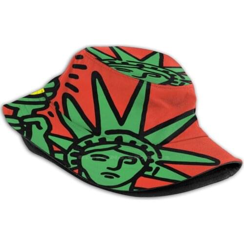 Best Seller Dog Merchandise Uv Protection Foldable Bucket Hats Women Men Artist Art Popart Pop Art Street Art Activism Aids