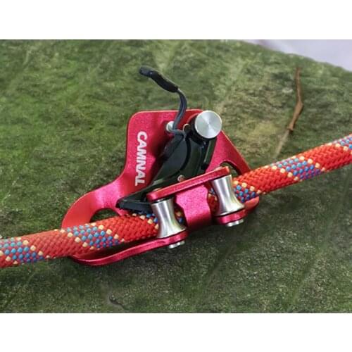 Fall Arrest Protection Chest Abdominal Ascender for Vertical Rope Locking Pulley Rock Tree Climbing Equipment Accessory