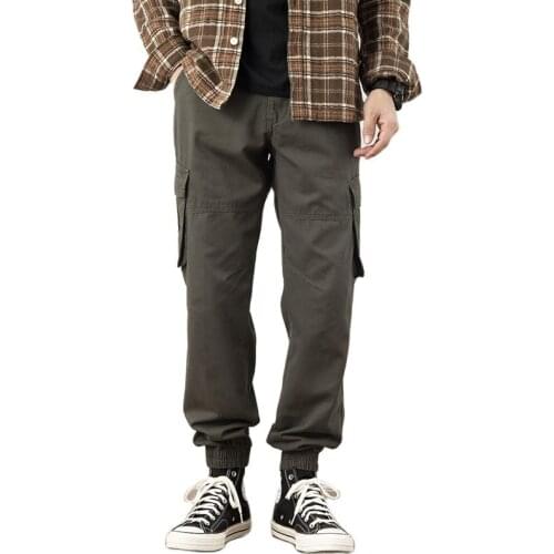 Mens Tactical Pants Multi Pocket Joggers Cargo Pants Military Trousers Male Casual Cargo Pants Men Clothing