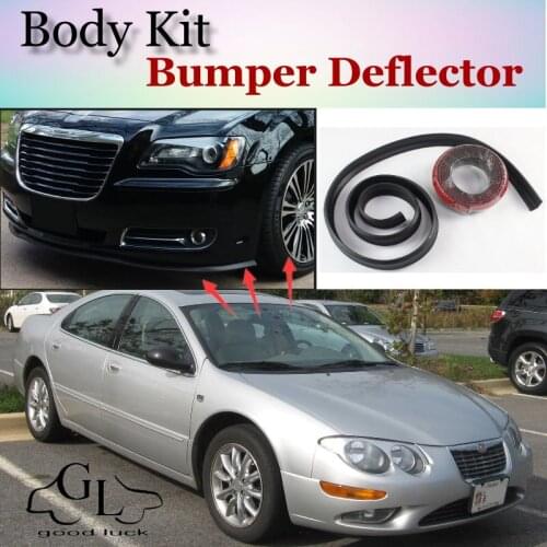 Bumper Lip Deflector Lips For Chrysler 300M 1998~2004 Front Spoiler Skirt For TG Friends to Car Tuning View / Body Kit / Strip