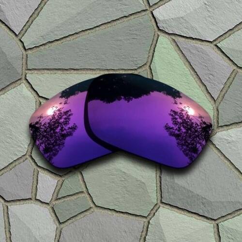 Purple Sunglasses Polarized Replacement Lenses for Oakley Fuel Cell