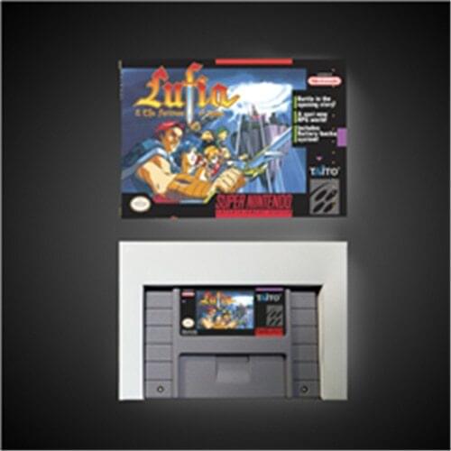 Lufia The Fortress of Doom - RPG Game Card Battery Save US Version Retail Box