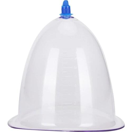 Extra Large PC Single Cupping Cup Health Care Body Massage Tool Apparatus Body Relax Massage Cans Chinese Medical Massage Kit