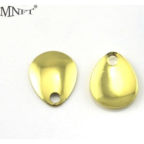 MNFT 100pcs Sequins Bait Gold Iron Sheets Artificial Bait Fishing Tools Accessory