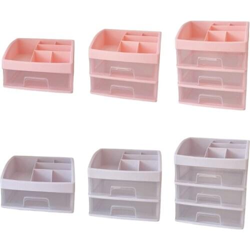 Multi-Function Desktop Sundry Makeup Storage Case Cosmetics Drawer Organizer