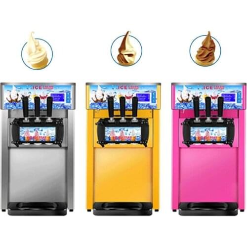 Desktop Soft Ice Cream Machine Commercial Desktop Ice Cream Machine