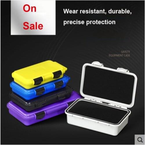 Heritage protection box plastic multi-functional instrument tool box valuables small packing box storage box with foam lining