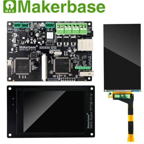 Photocuring MKS DLP Controller Board Robin TFT35 Display 2K Sharp Screen upgrade for DLP UV SLA DIY 3d Mainboard printer parts