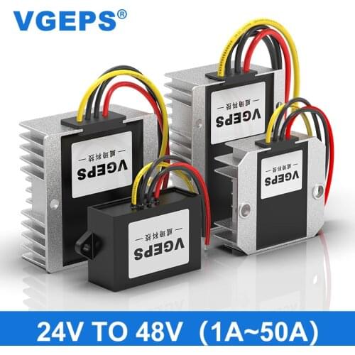 24V to 48V DC converter 18-32V to 48V boost power module 24V to 48V automotive regulator