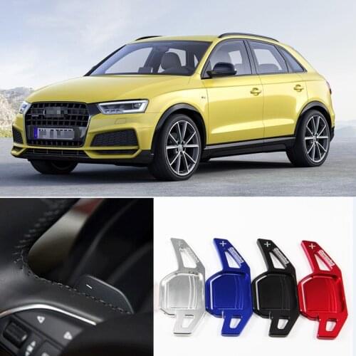 2cps Car Steering Wheel DSG Shift Paddle Shifter Extension For Audi Q3 2013-2018 Audi Q5 2013-2018 Car-styling