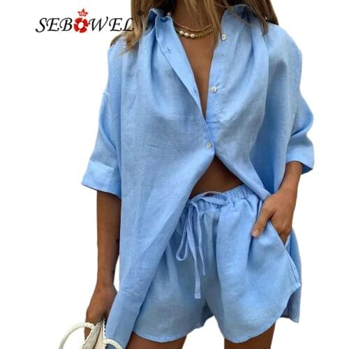 SEBOWEL Women's Pajamas-shirts