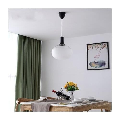 Nordic restaurants bars cafes living rooms glass balls pendant light
