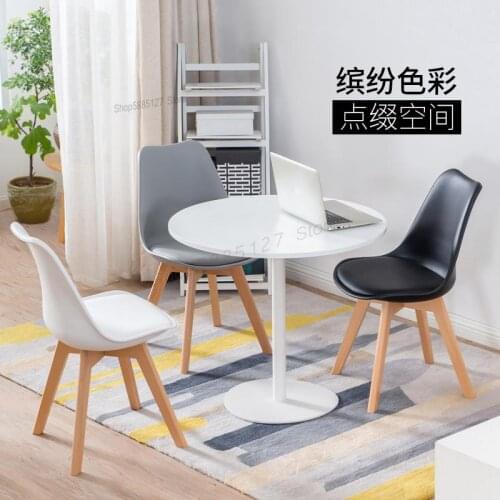 Solid Wood Chair Home Dining Chair Adult Back Chair Creative Leisure Chair Simple Desk Chair