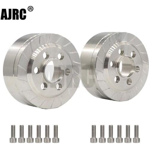 1 pair Brass 82g/pcs Internal Counterweight for VP 1.9 2.2 inch Wheel Rims Axial SCX10 II 90046 D90 TF2 Traxxas TRX4 TRX-6