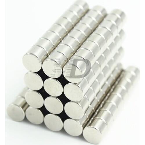 20pcs Neodymium N35 Dia 8mm X 6mm Strong Magnets Tiny Disc NdFeB Rare Earth For Crafts Models Fridge Sticking magnet 8x6mm