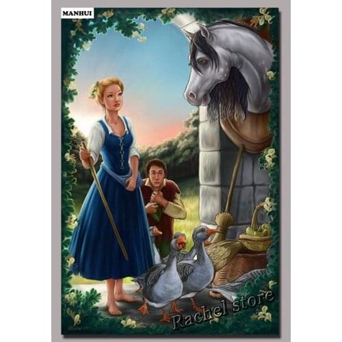 Diamond Embroidery Diy Diamond Painting Cross Stitch Kits Diamond Mosaic Farm girl Full Square Diamond Embroidery RE009