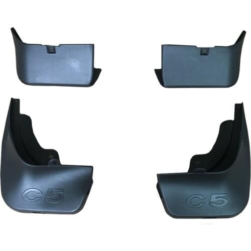 Soft plastic Mud Flaps Splash Guard For 2010-2018 Citroen C5(4pc)