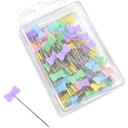 High quality Patchwork Needle Craft Flower Button Head Pins Embroidery Pins For DIY Quilting Tool Sewing Accessories Hot Sale