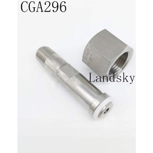 CGA296,CGA346 cylinder valve connector-SUS316L