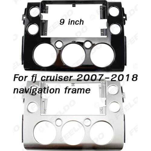 For Toyota fj cruiser 2007-2018 navigation frame Central control host modification panel audio host modification frame