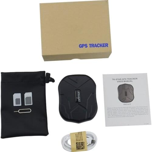 Real-time TKSTAR GPS/GPRS Tracker TK905 long time battery Free iPhone&Android APP magnet waterproof easy to install car gps