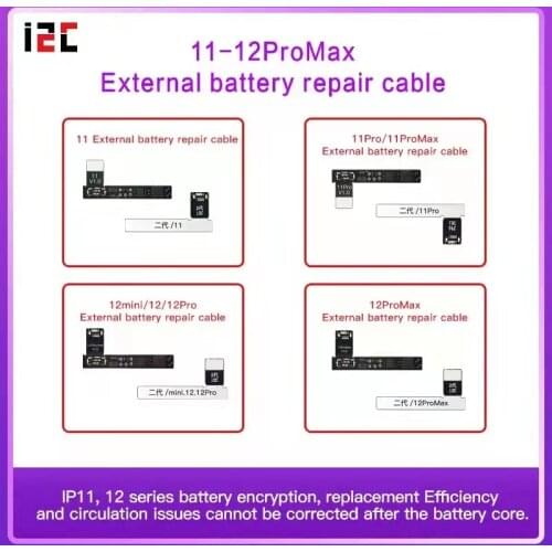 I2c BR-11 Battery Data Corrector Built in Battery Small Board for iphone 11-12 Pro Max Repair Non-Genuine Battery Warning Error