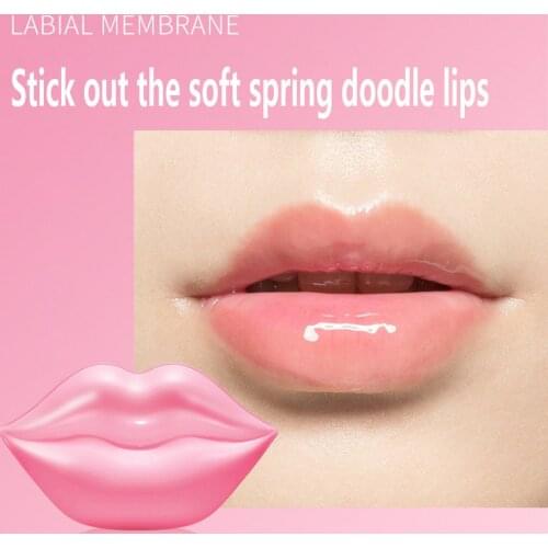 20pcs/set Collagen Lip Mask Exfoliating Moisturizing Plumper Masks Gel Patch Lips Beauty Care Lip Mask