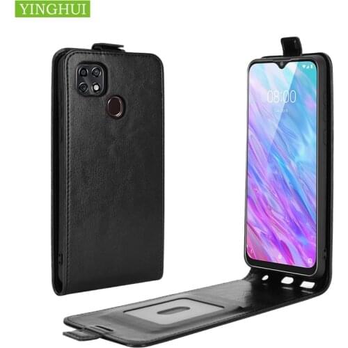 For ZTE Blade 10 Smart Leather Case Cover Phone Magnetic Flip vertical cover For ZTE Blade 20 with card phone case bag shell