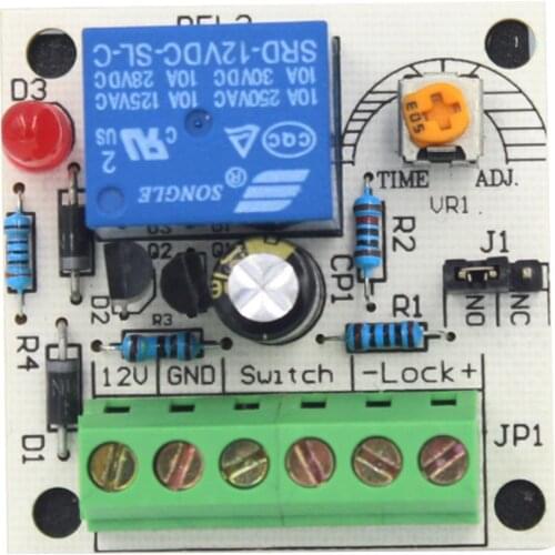 Power Supply Time Delay Module For Electronic Door Power Board Lock Control Electric Lock Access Control Access