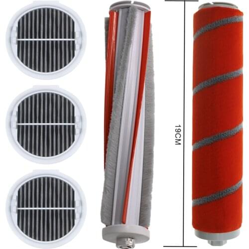Washable Vacuum Cleaner Filters Hepa roll brush for Xiaomi Roidmi Wireless F8 Smart Handheld Vacuum Cleaner Accessories parts