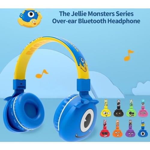 Cartoon Wireless Headphones Bluetooth 5.0 Foldable HiFi Headset Cat Ear Headphone For Children With Mic FM Radio Support TF Card