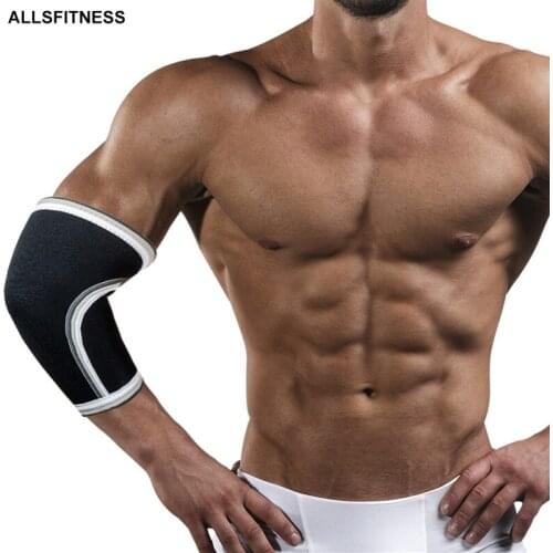 7mm Neoprene Elbow Pads Sleeve Compression Straps Weightlifting Tennis Elbows Support Teenagers Sports Fitness Elbow Protector