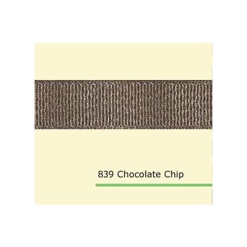 7/8" inch (22mm) wholesale silver glitter Chocolate Chip grosgrain ribbon
