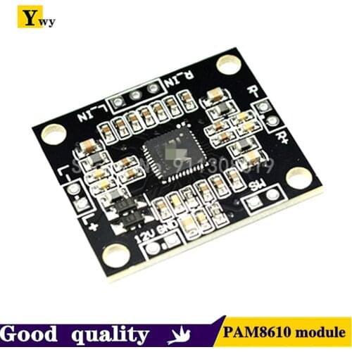 PAM8610 digital power amplifier board 2 x15w dual channel stereo mini class D power amplifier board
