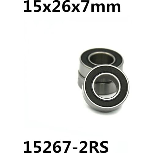 1Pcs 15267-2RS 15x26x7 mm bike wheels bottom bracket repair bearing 15267