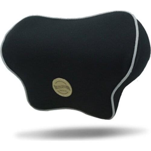 Slow Rebound Headrest Cushion Memory Cotton Foam Fabric Pillow Head Neck Relieve Pressure Breathable Universal Car Styling