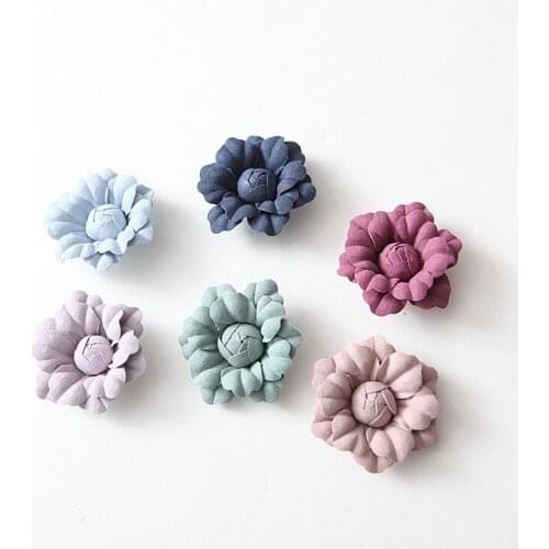 Mix color Daisy Hiar Flowers Boutique Hair Flower for Hair Accessories for Headband No Hair Clip
