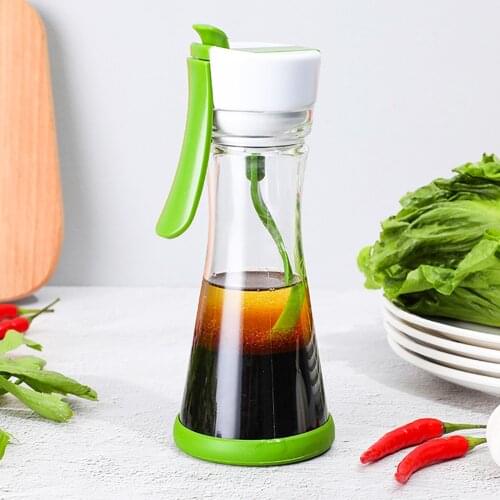 Salad Dressing Mixing Bottle Manual Seasoning Mixing Container Shaker Salad Dressing Mixing Cup Suitable For Home Kitchen