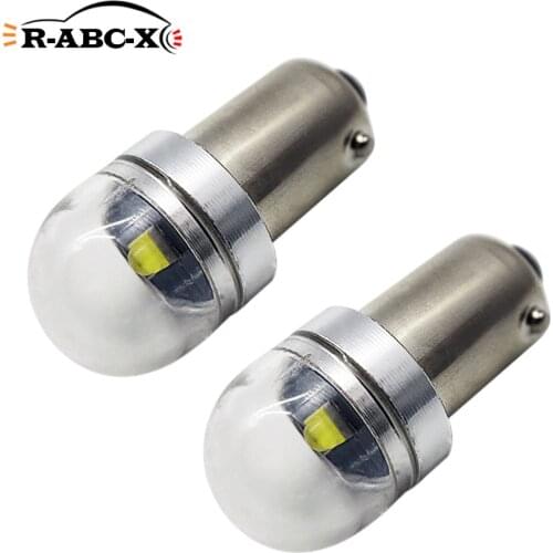 RUIANDSION 2 Pcs C'REE BA9S T4W Car Clearance Side Positioning Lights 6V-30V 12V 24V Small LED Bulb For Trucks White 6000K 150Lm